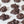 Rich Belgian dark chocolate rocky road clusters.