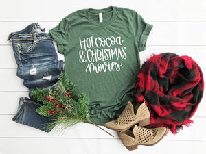 Hot Cocoa & Christmas Movies T-Shirt